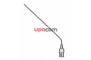 Аспирационная трубка, угловая, с замком LUER, наружный диаметр 2 мм, рабочая длина 6 см