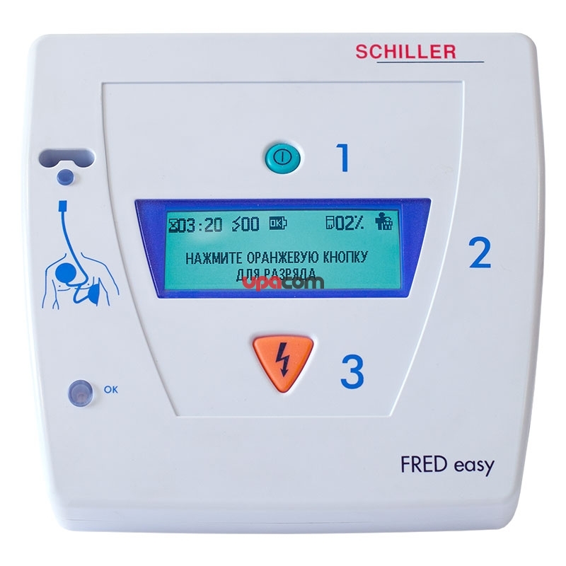 Дефибриллятор Fred Easy с полуавтоматическим режимом дефибрилляции